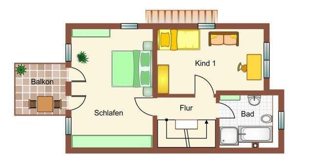 Doppelhaushälfte Rauenberg - 6 Zimmer, 154 m&sup2;, 1.650&euro; | Angebot:24789626