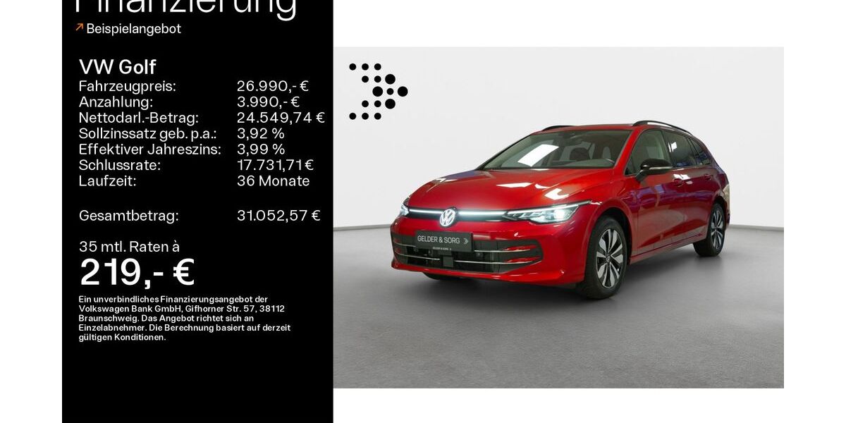 VW Golf 20.100 km 24.990 &euro; Haßfurt 97437