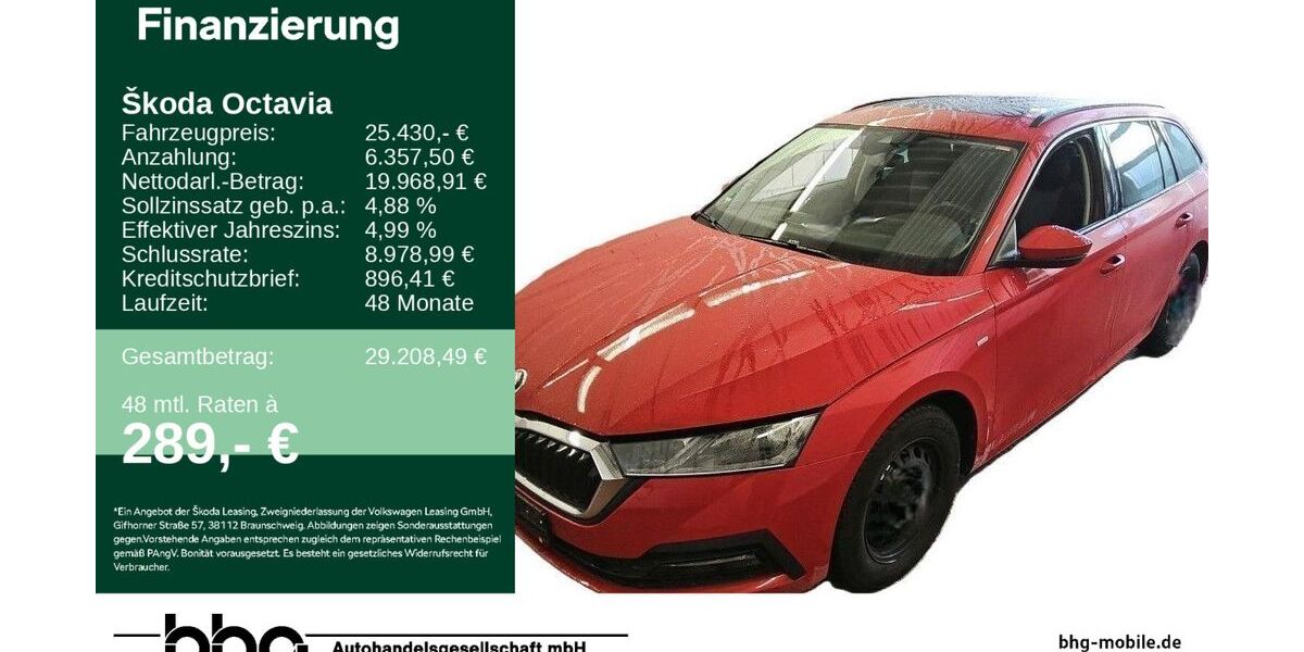 Skoda Octavia 71.672 km 25.430 &euro; Kehl 77694