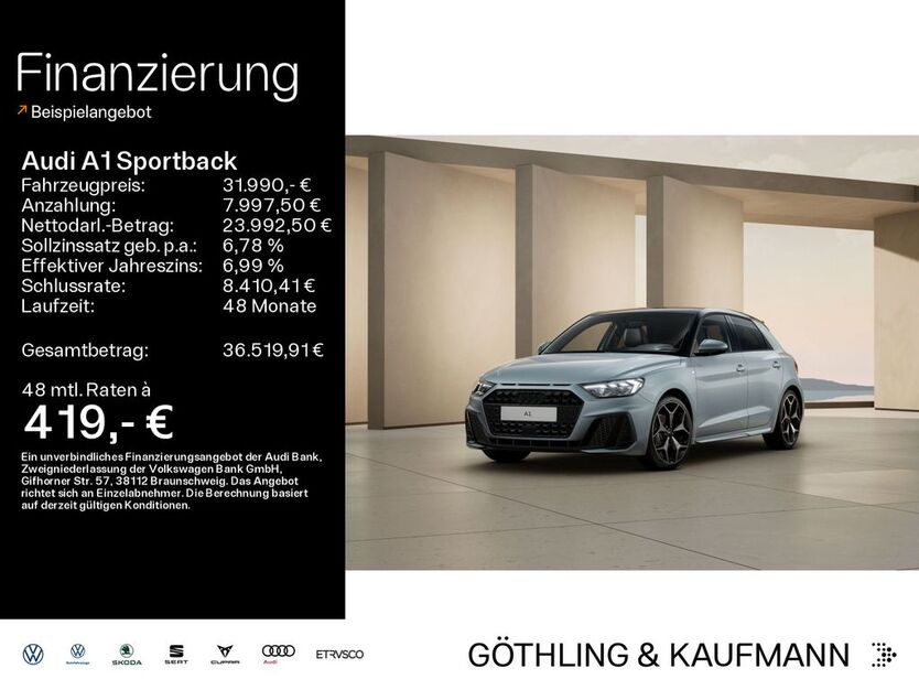 Audi A1 6.500 km 31.990 € Hofheim 65719