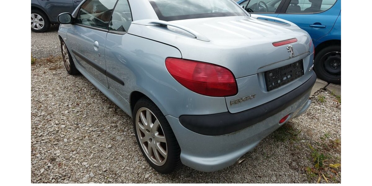 Peugeot 206 CC Platinum ohne TÜV fahrbereit 161.500 km 400 &euro; Neumarkt/OPf 92318