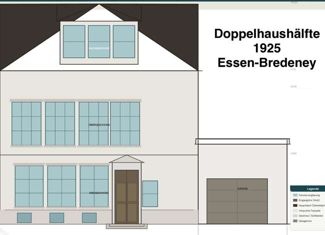 Einfamilienhaus Essen-Bredeney Bredeney - 10 Zimmer, 420 m&sup2;, 1.290.000&euro; | Angebot:26865160