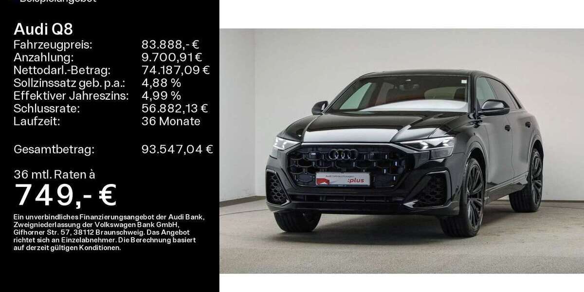 Audi Q8 12.400 km 83.888 &euro; Mühlheim a. Main 63165