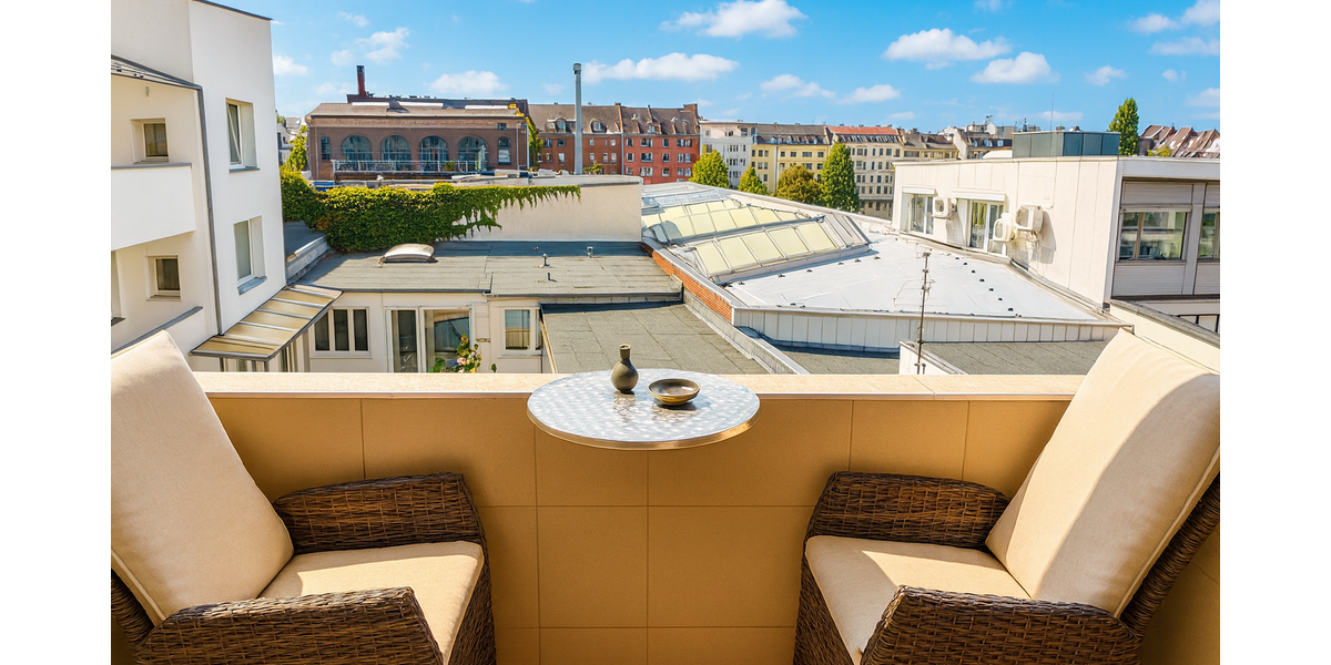 Etagenwohnung Düsseldorf Pempelfort - 2 Zimmer, 54 m&sup2;, 225.000&euro; | Angebot:26343482