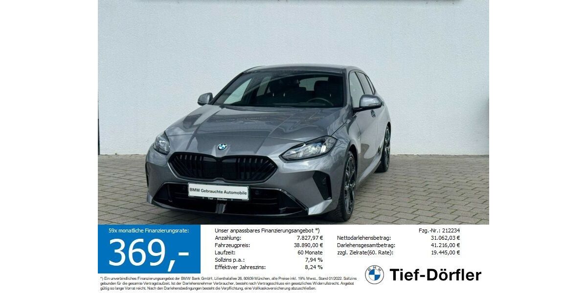 BMW 120 9.950 km 36.390 &euro; Marktsteft 97342