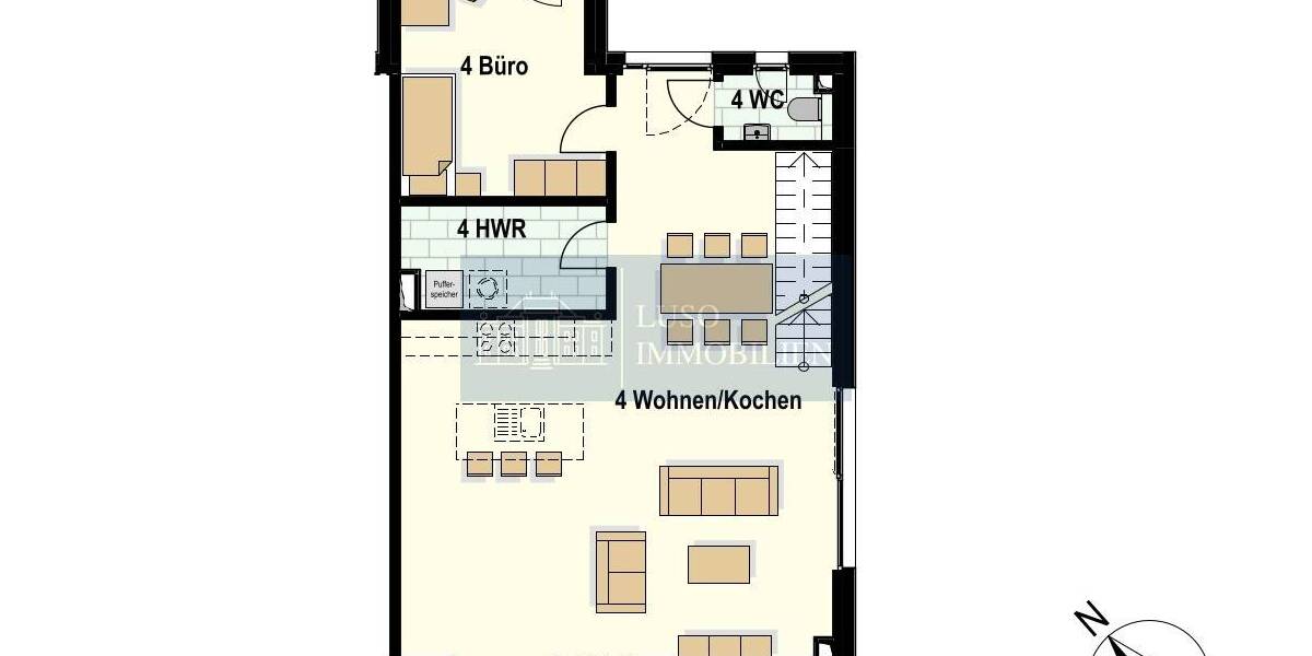 Doppelhaushälfte Hamburg Rissen - 4 Zimmer, 131 m&sup2;, 2.700&euro; | Angebot:26840744