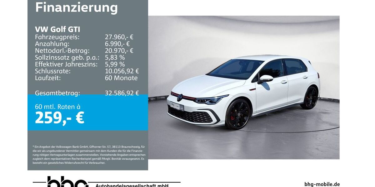 VW Golf 37.650 km 27.960 &euro; Kehl 77694
