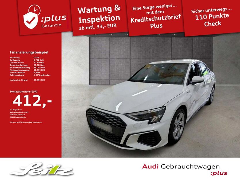 Audi A3 51.880 km 30.899 € Kempten 87435