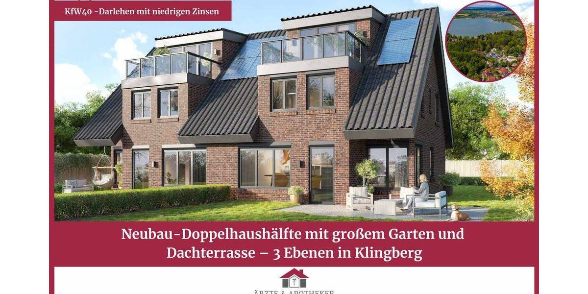 Doppelhaushälfte Scharbeutz Klingberg - 6 Zimmer, 145 m&sup2;, 699.000&euro; | Angebot:26795919