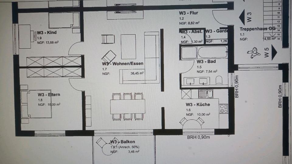3 Zimmerwohnung in Gimbsheim zimmer