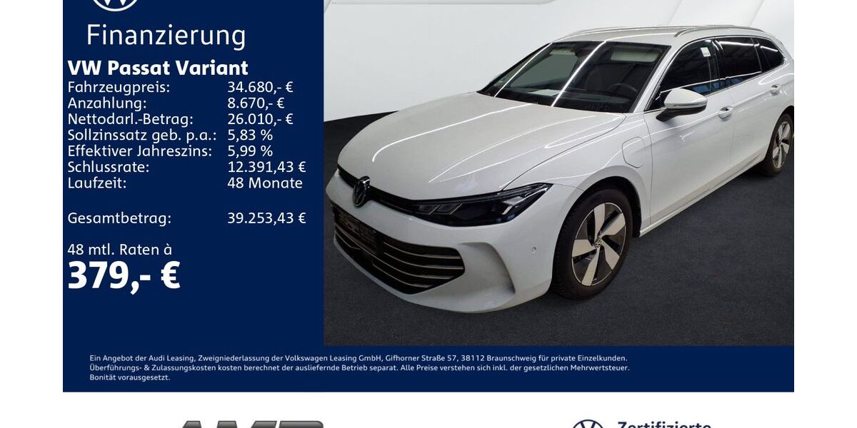 VW Passat Variant 25.360 km 34.680 &euro; Borna 04552