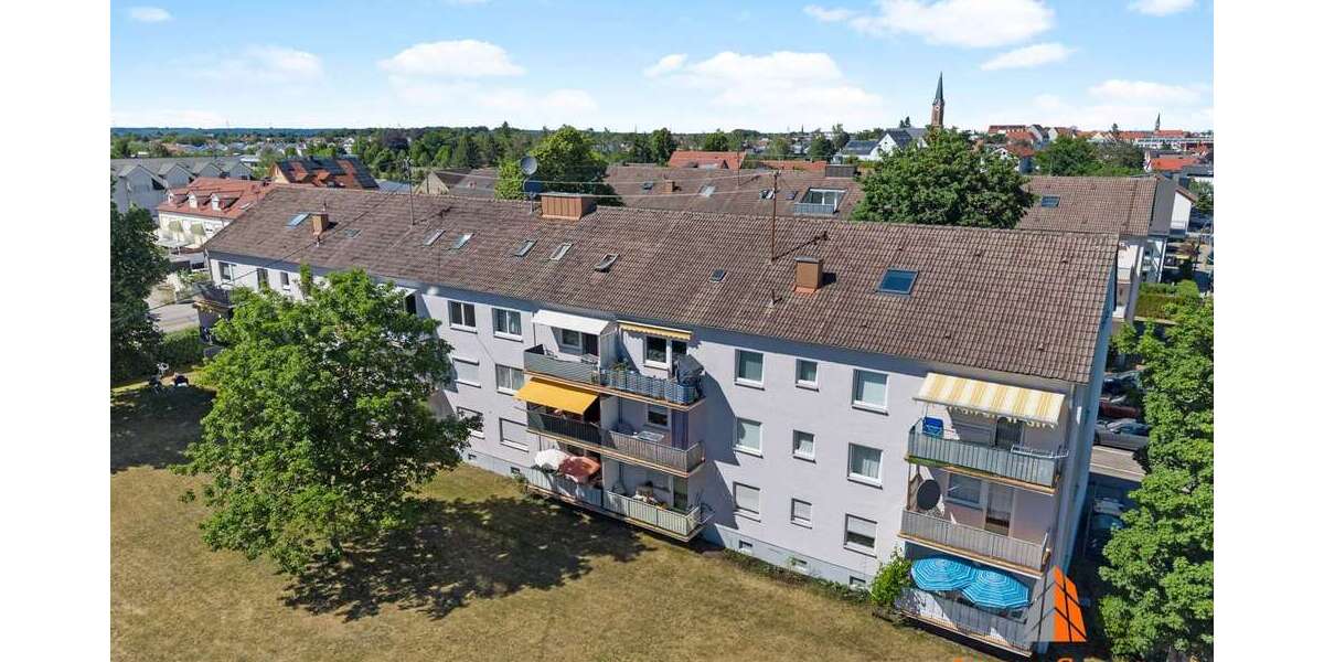 Etagenwohnung Königsbrunn - 2 Zimmer, 40 m&sup2;, 179.000&euro; | Angebot:27112973