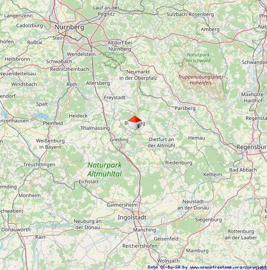 Moderne Neubauwohnung mit Altbauflair - 3,5-Zimmer-Dachgeschoss - in Berching-Altstadt 3 zimmer