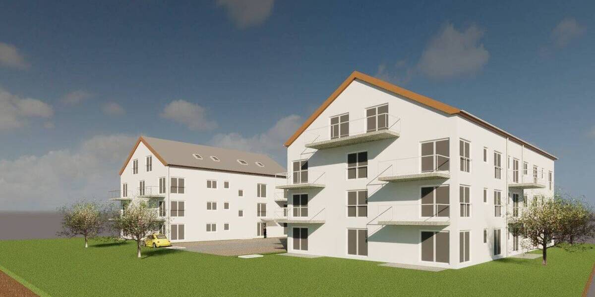 +Neubau+ Wohnungen 45 - 85m² mitten in Nördlingen 2 zimmer