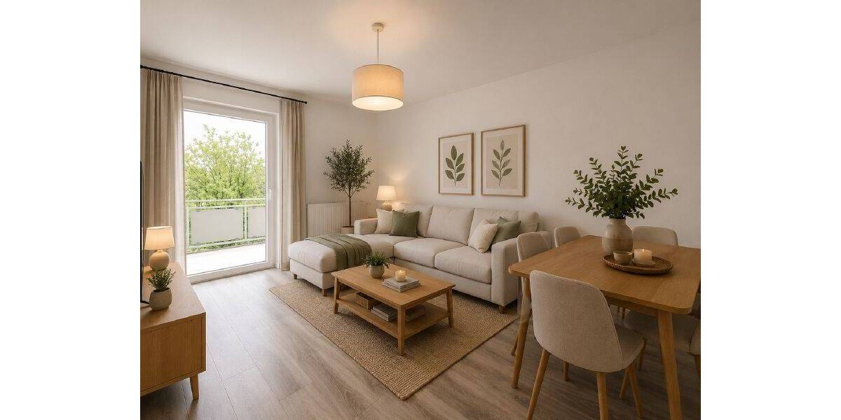 Etagenwohnung Minden Innenstadt - 2 Zimmer, 52 m&sup2;, 574&euro; | Angebot:26867532