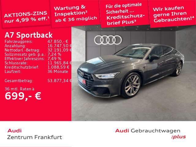 Audi A7 59.470 km 47.850 &euro; Frankfurt am Main 60314