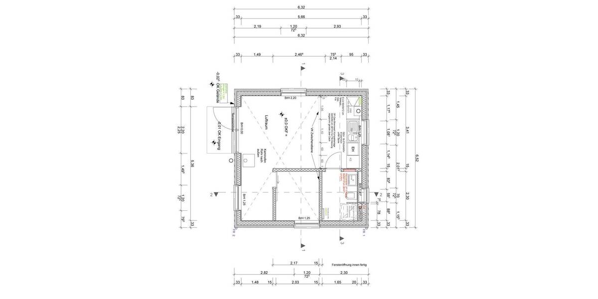 Mehrfamilienhaus, Wohnhaus Oberkrämer / Klein Ziethen Neu-Vehlefanz - 2 Zimmer, 40 m&sup2;, 160.000&euro; | Angebot:26788457