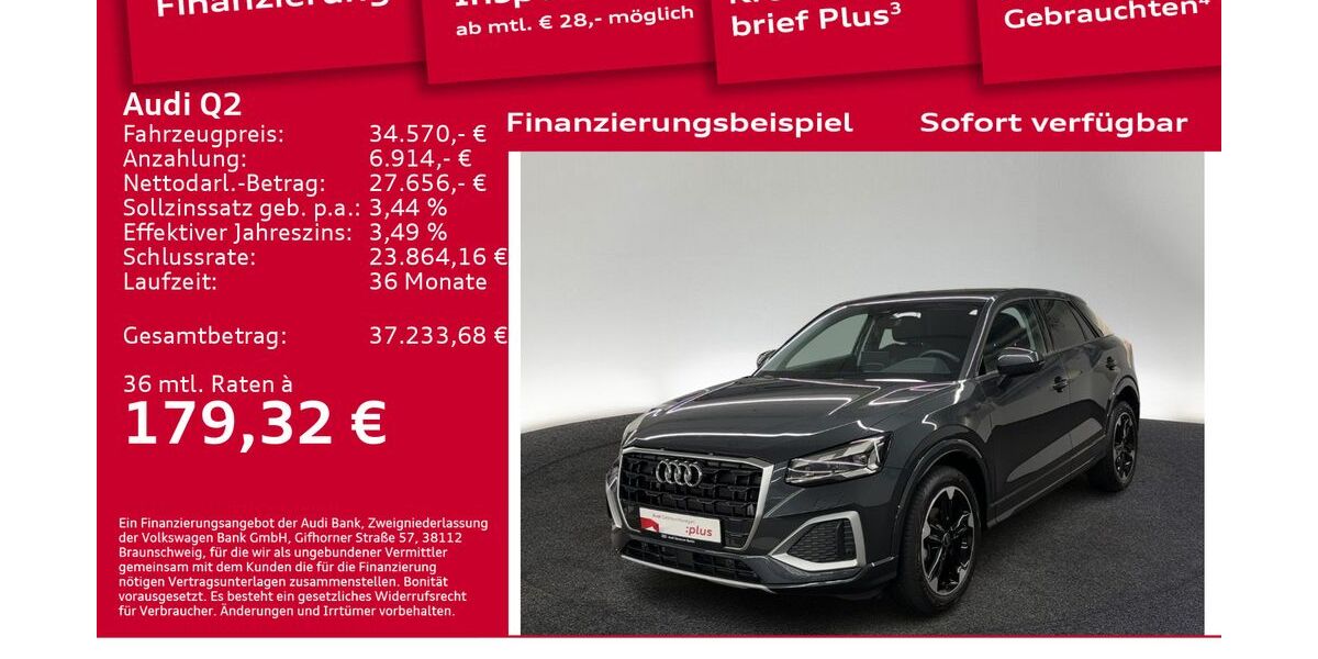 Audi Q2 7.900 km 32.150 &euro; Berlin 10587