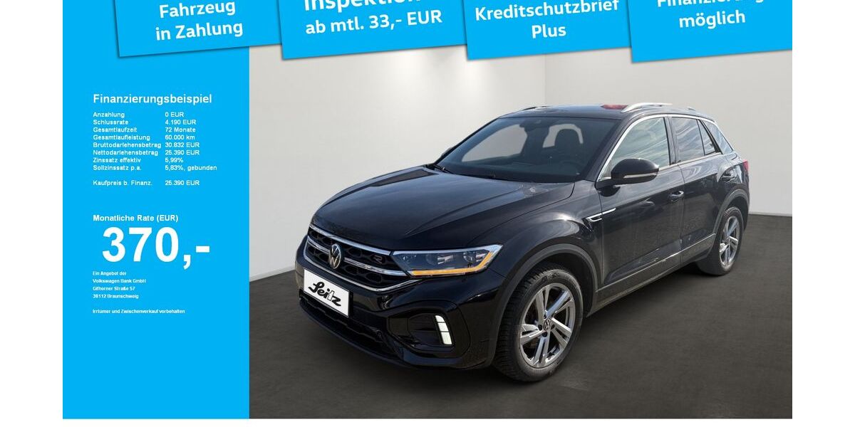 VW T-Roc 56.775 km 24.690 &euro; Weingarten 88250