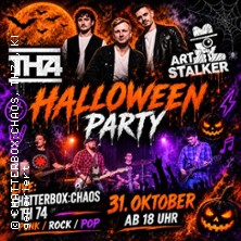 Halloween Party mit Live Musik 31.10.2026 ART Stalker - Kunst+Bar+Events