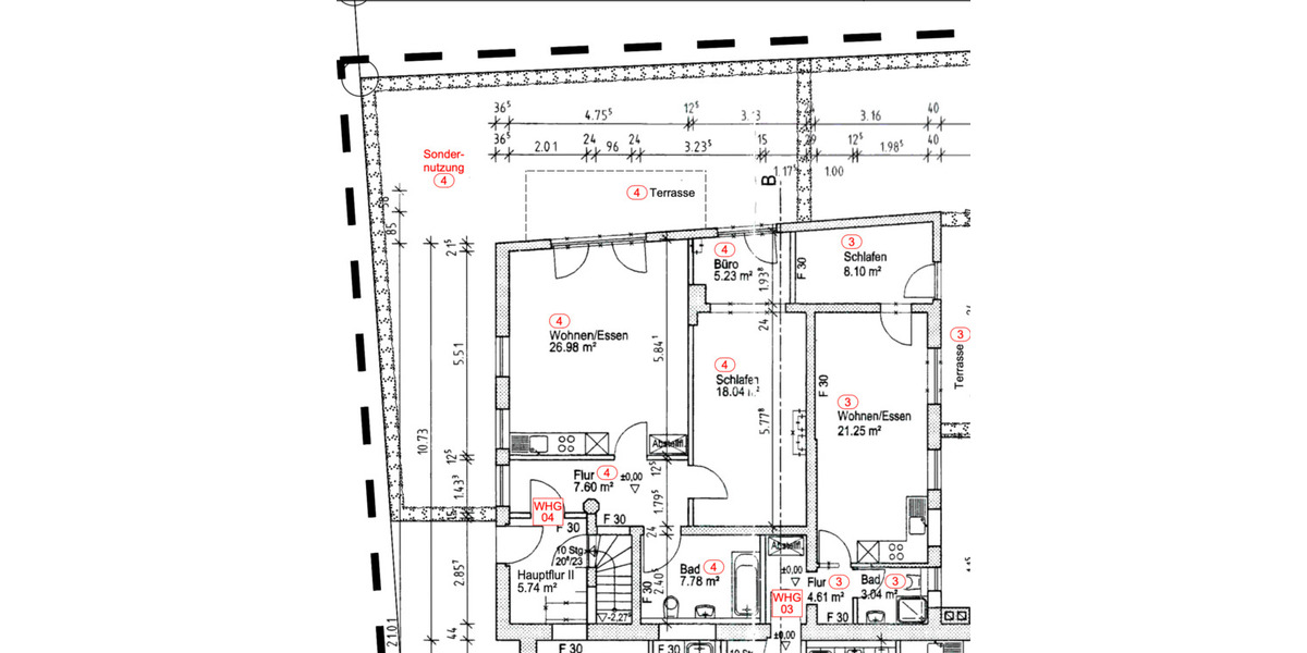 Etagenwohnung Harsewinkel - 2 Zimmer, 66 m&sup2;, 144.000&euro; | Angebot:26572852