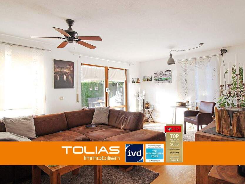 2-Zimmer-Wohnung mit Garten und 2 Extra-Räumen im UG - ideal für Büro, Fitness & mehr 2 zimmer