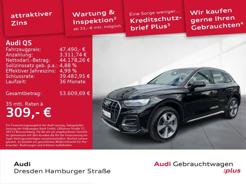 Audi Q5 27.850 km 47.490 € Dresden 01067