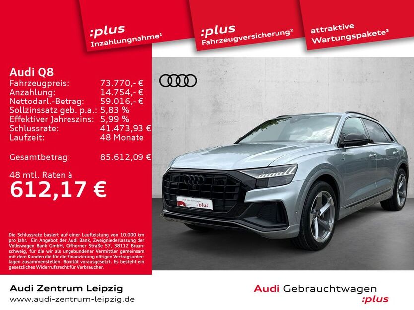 Audi Q8 32.427 km 73.770 € Leipzig 04277