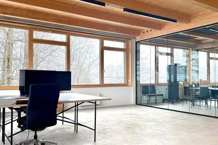 Arbeitsplatz in modernem und hellem Eckbüro in Neubau-Gemeinschaftsflächen, Warmmiete! zimmer