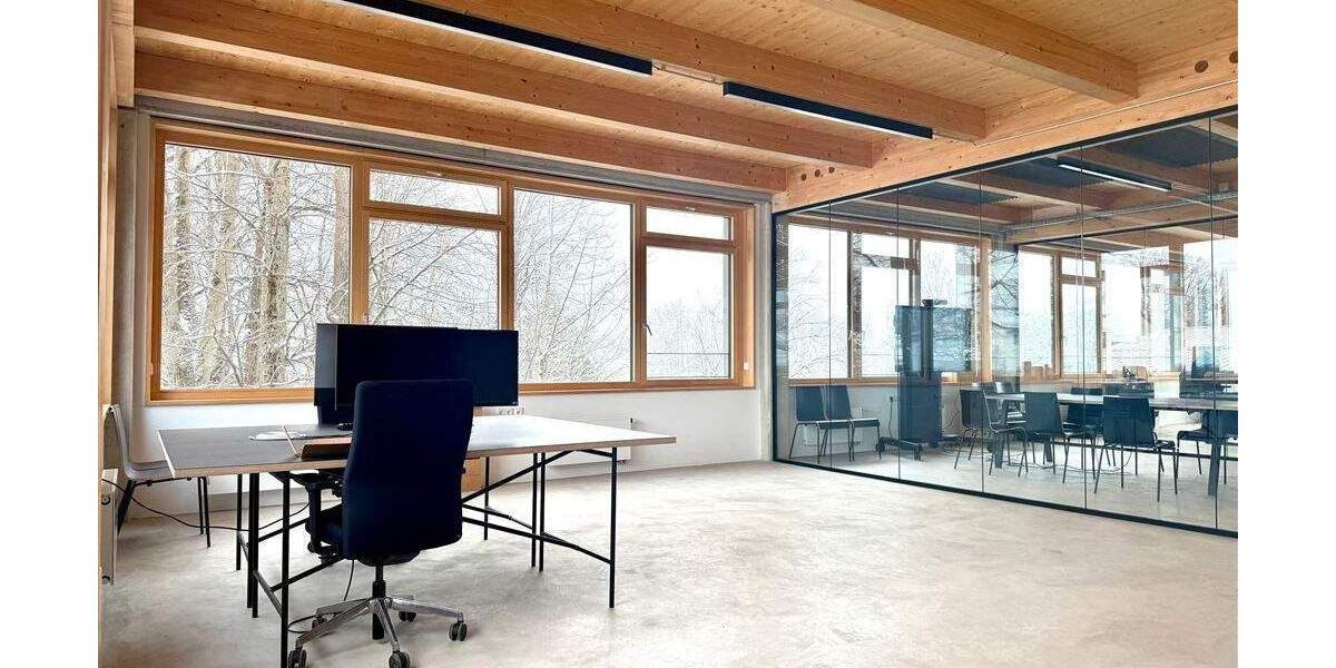 Arbeitsplatz in modernem und hellem Eckbüro in Neubau-Gemeinschaftsflächen, Warmmiete! zimmer