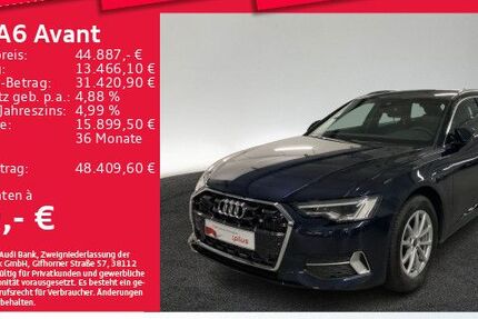 Audi A6 17.496 km 44.887 € München 81825