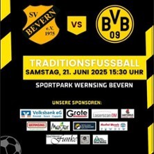 SV Bevern Jubiläumsspiel - SV Bevern Ü32 : Borussia Dortmund Traditionsteam Bevern