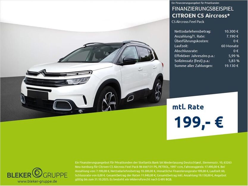 Citroen C5 Aircross 34.483 km 17.490 € Borken 46325