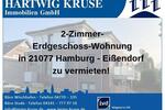 Erdgeschoßwohnung Hamburg Harburg - 2 Zimmer, 62 m&sup2;, 1.100&euro; | Angebot:26382887