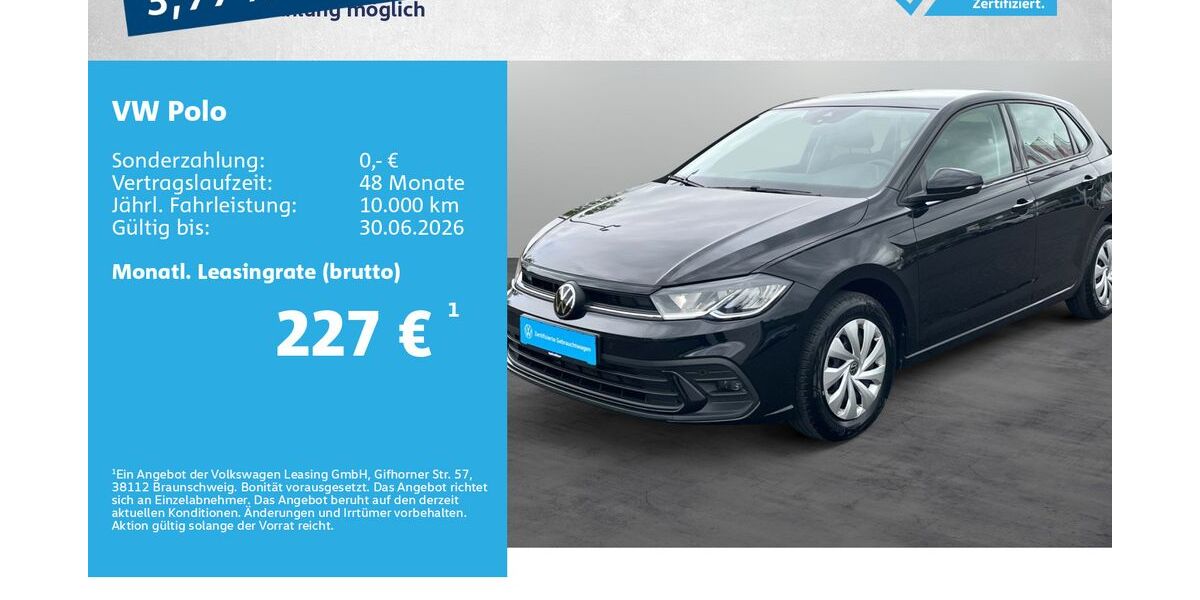 VW Polo 38.000 km 18.680 &euro; Kitzingen 97318
