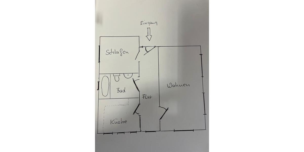 Etagenwohnung Falkensee - 2 Zimmer, 55 m&sup2;, 895&euro; | Angebot:24690787
