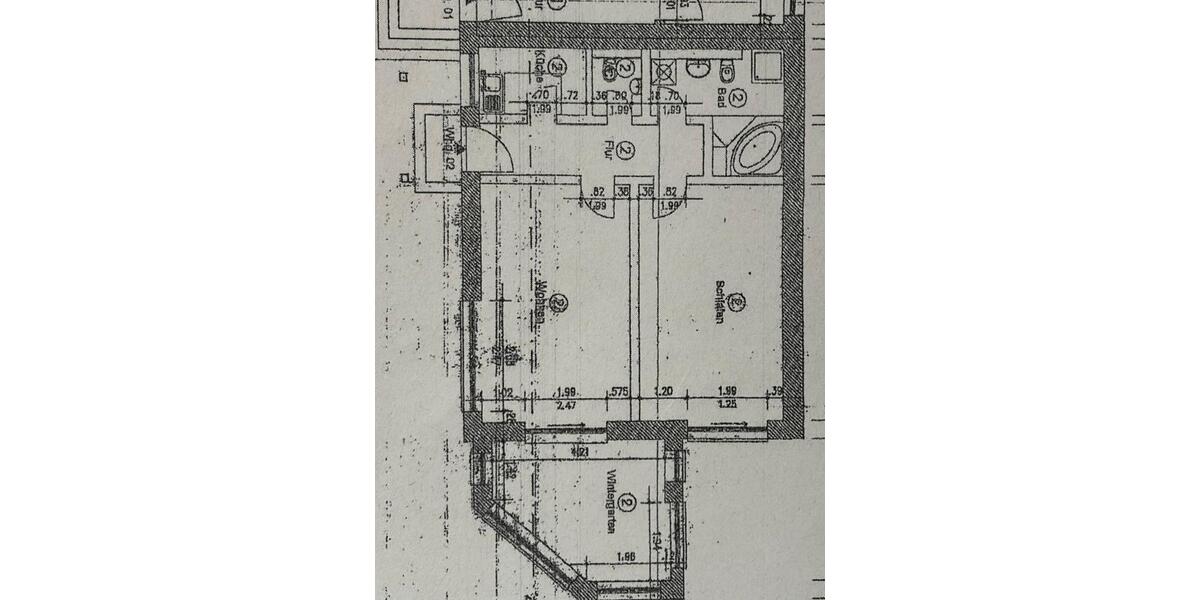 Erdgeschoßwohnung Kleinmachnow - 2 Zimmer, 74 m&sup2;, 259.000&euro; | Angebot:26481126