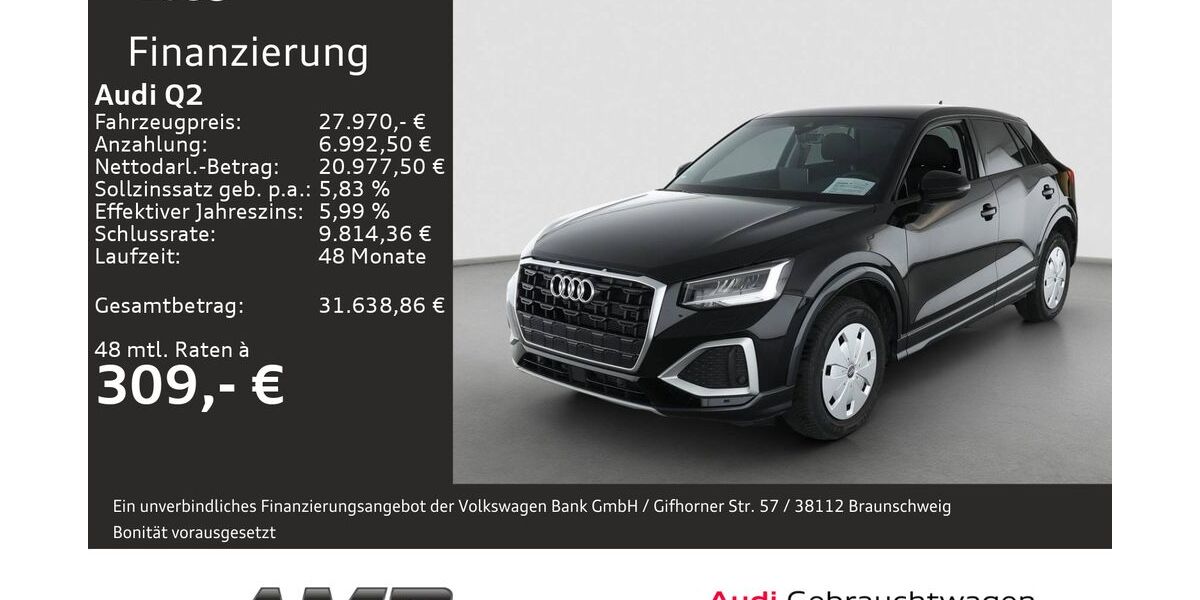 Audi Q2 4.990 km 27.970 &euro; Borna 04552