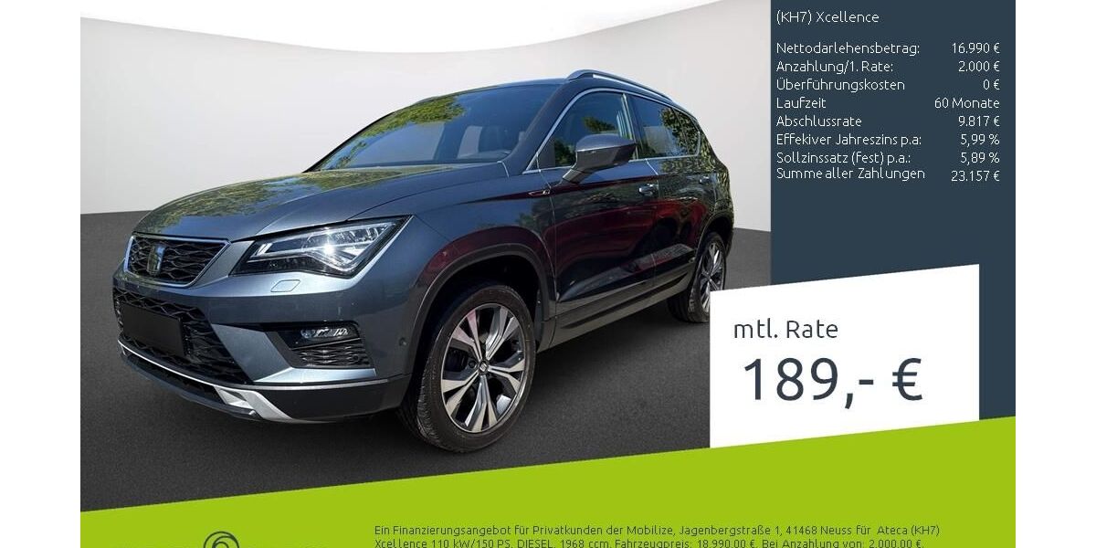 Seat Ateca 104.675 km 18.990 &euro; Borken 46325