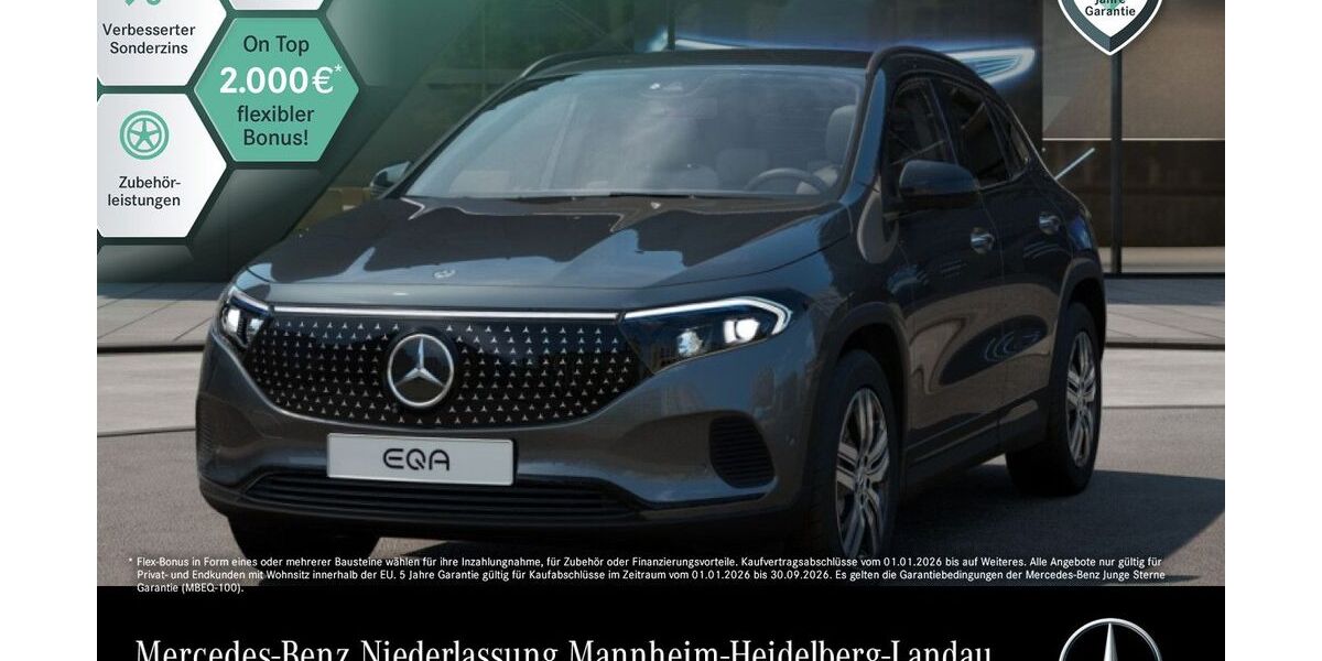 Mercedes-Benz EQA 14.943 km 40.990 &euro; Mannheim 68165