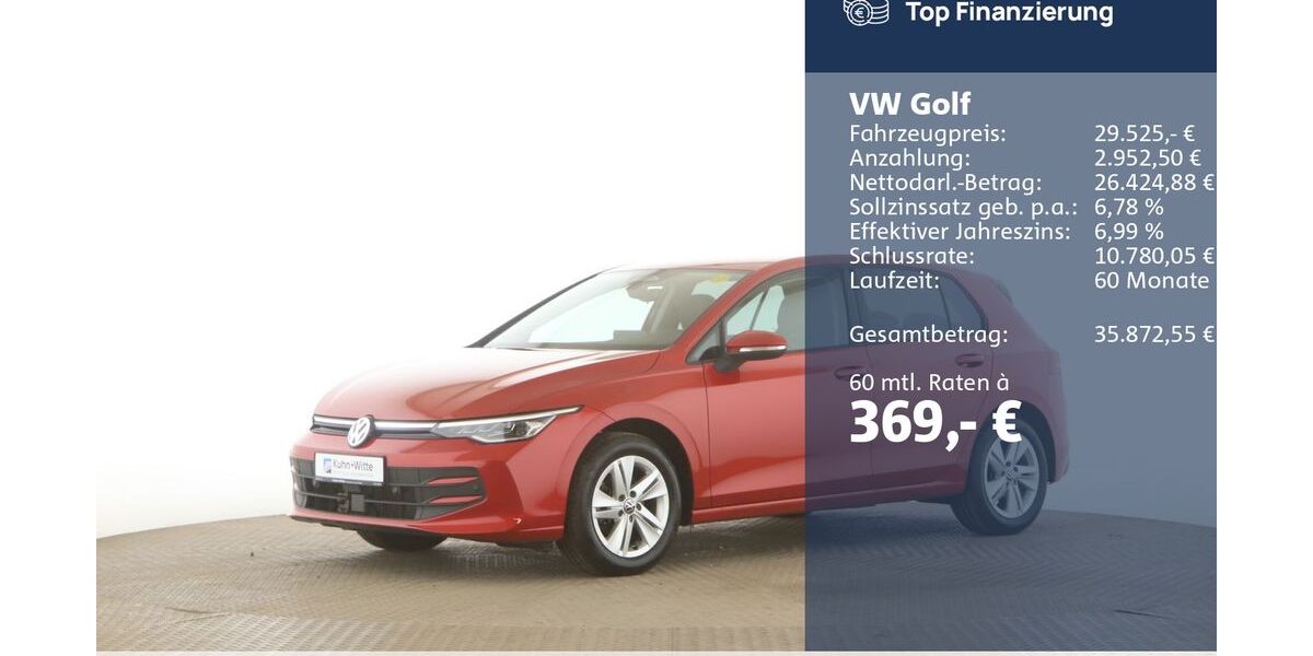 VW Golf 14.687 km 29.525 &euro; Buchholz 21244