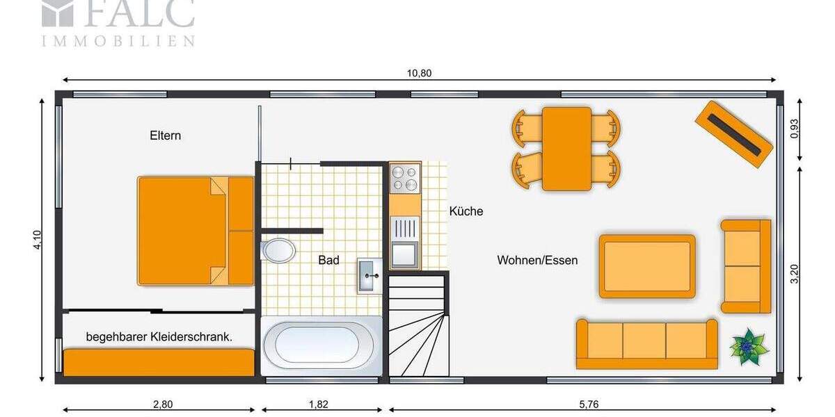 Etagenwohnung Duisburg Kaßlerfeld - 3 Zimmer, 45 m&sup2;, 449.000&euro; | Angebot:23967930