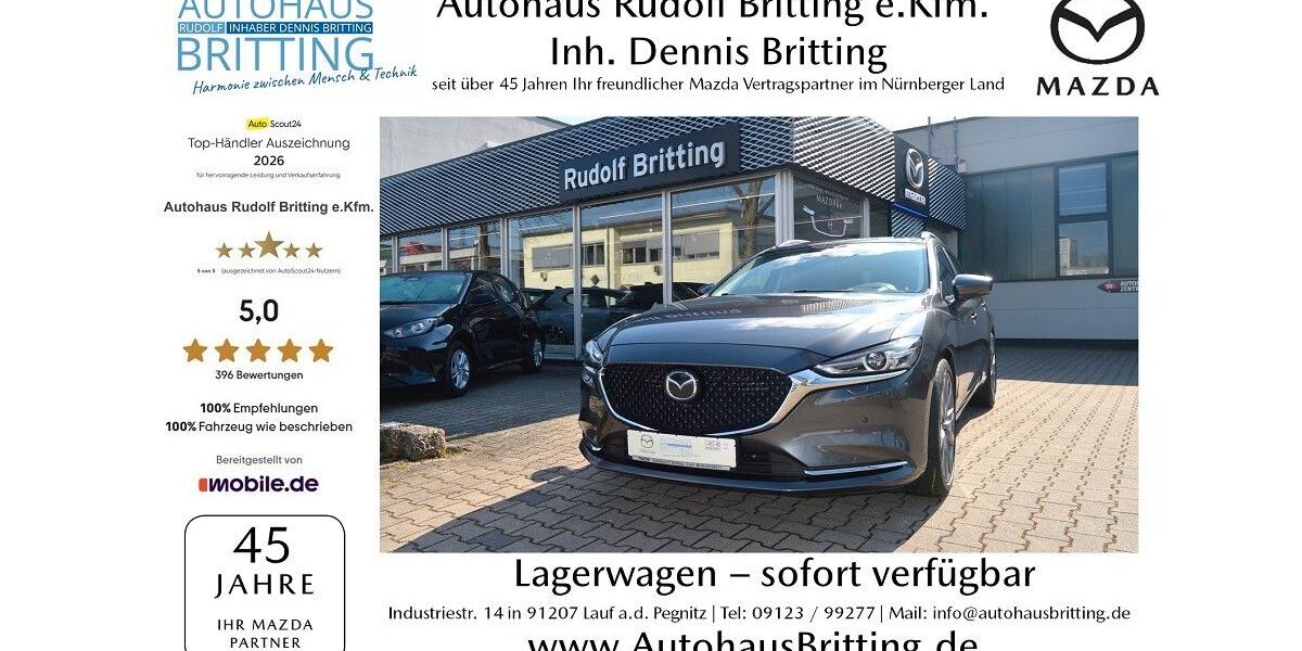 Mazda 6 92.000 km 21.990 &euro; Lauf 91207
