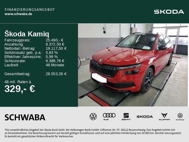 Skoda Kamiq 46.600 km 25.490 &euro; Gersthofen 86368
