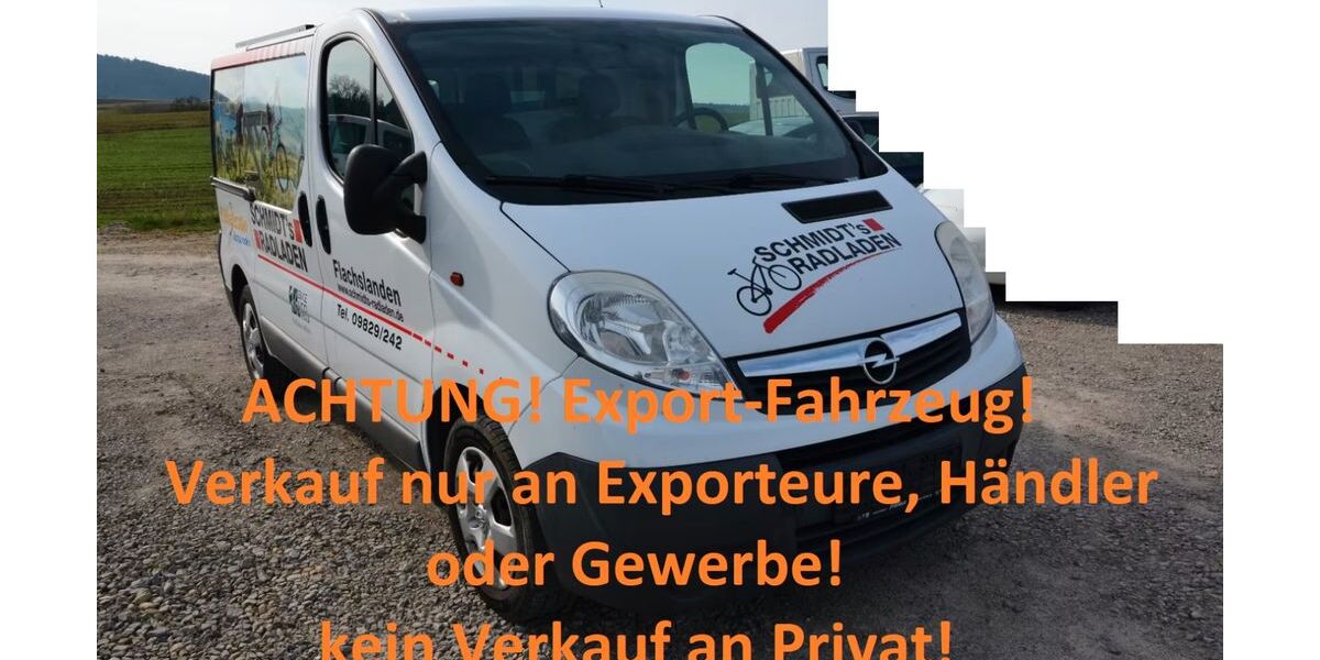 Opel Vivaro 96.888 km 6.780 &euro; Weihenzell 91629