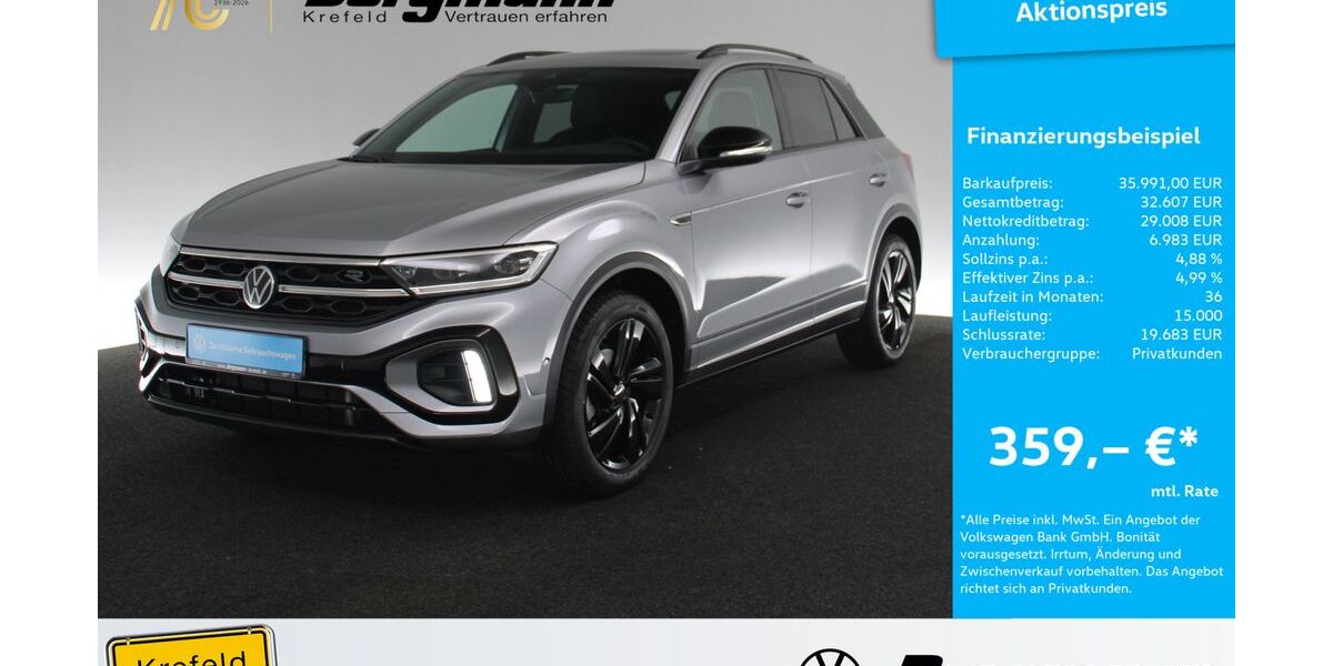 VW T-Roc 12.590 km 35.991 &euro; Krefeld 47803