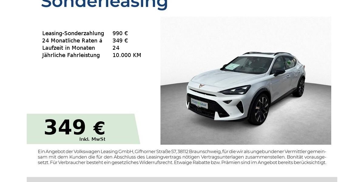 Cupra Formentor 19.590 km 42.950 &euro; Roth 91154