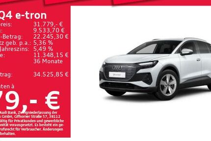 Audi Q4 e-tron 28.309 km 31.779 &euro; München 80935