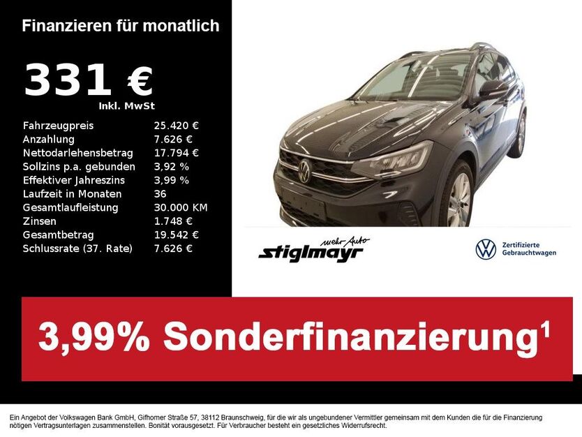 VW Taigo 8.707 km 25.420 € Pfaffenhofen/Ilm 85276