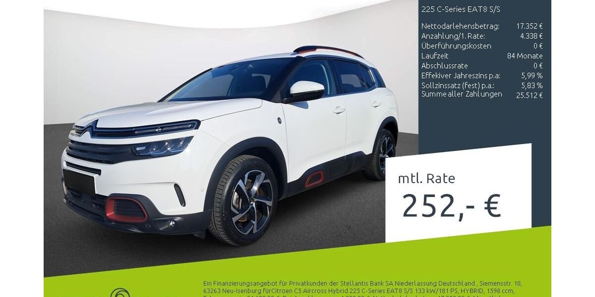 Citroen C5 Aircross 43.255 km 19.849 &euro; Bocholt 46395